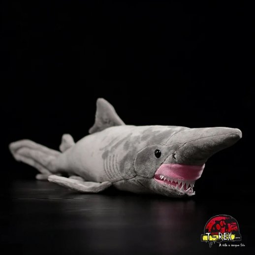 comprar animal de pelúcia exótico tubarão duende 66cm