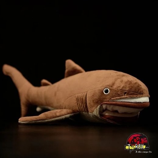 comprar animal de pelúcia exótico tubarão boca grande 48cm