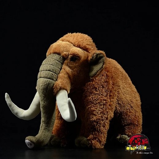 comprar pelúcia de animal exótico mamute 32cm