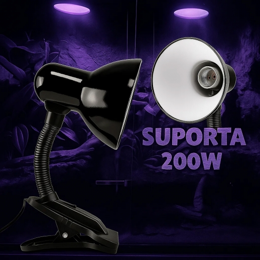 Luminária para Répteis