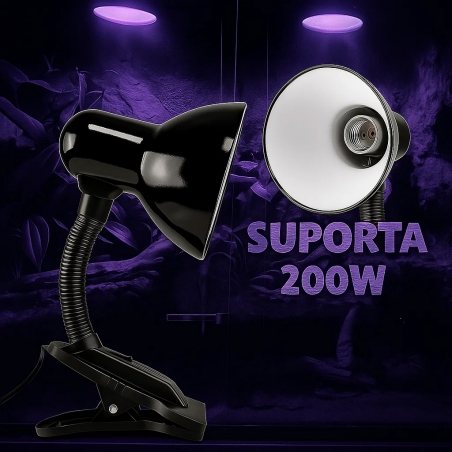 Luminária para Répteis