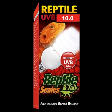 Lâmpada UVB 10.0 para Répteis