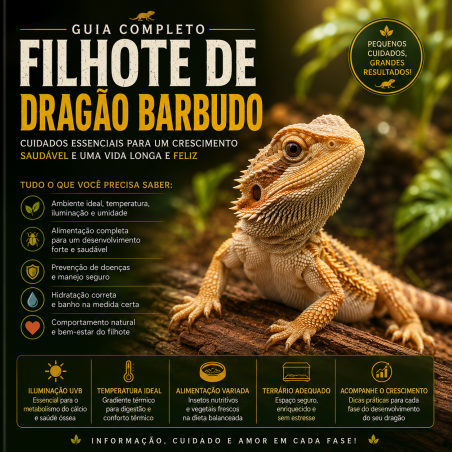 Filhote de Dragão Barbudo
