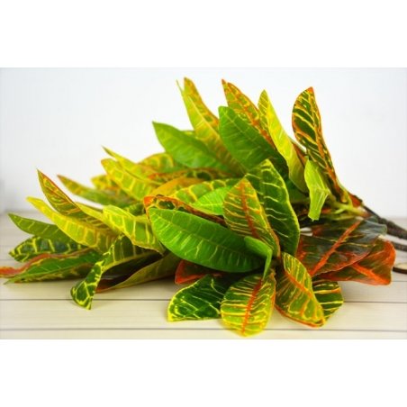 Planta Artificial - Croton | Terrário | Répteis