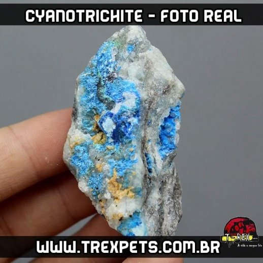 venda de pedras naturais Cyanotrichite