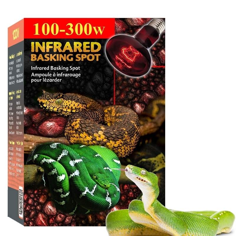 Lâmpada aquecedora para cobras