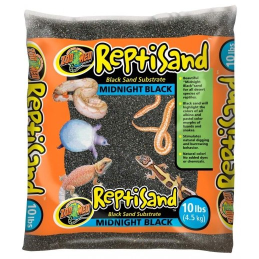 Repti Sand MIDNIGHT BLACK 4.5kg 