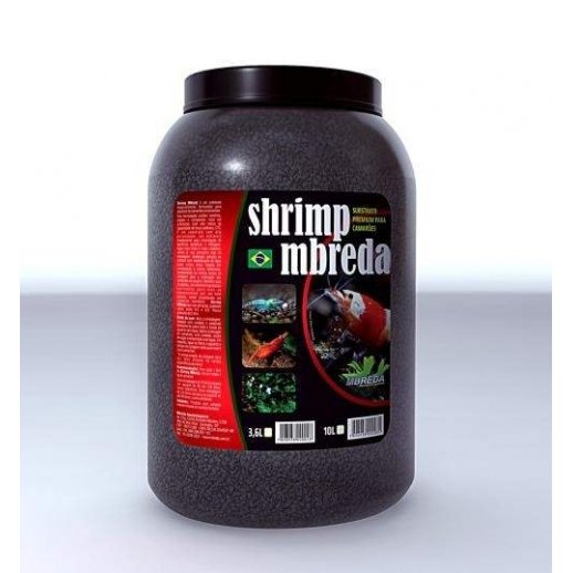 Substrato Shrimp Mbreda 3,6l